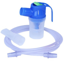 Disposable Medical inhalator Pediatric/Adult Usable Stable Accessory One-Way Lock Nebulizer Cup for Compressor Nebulizer